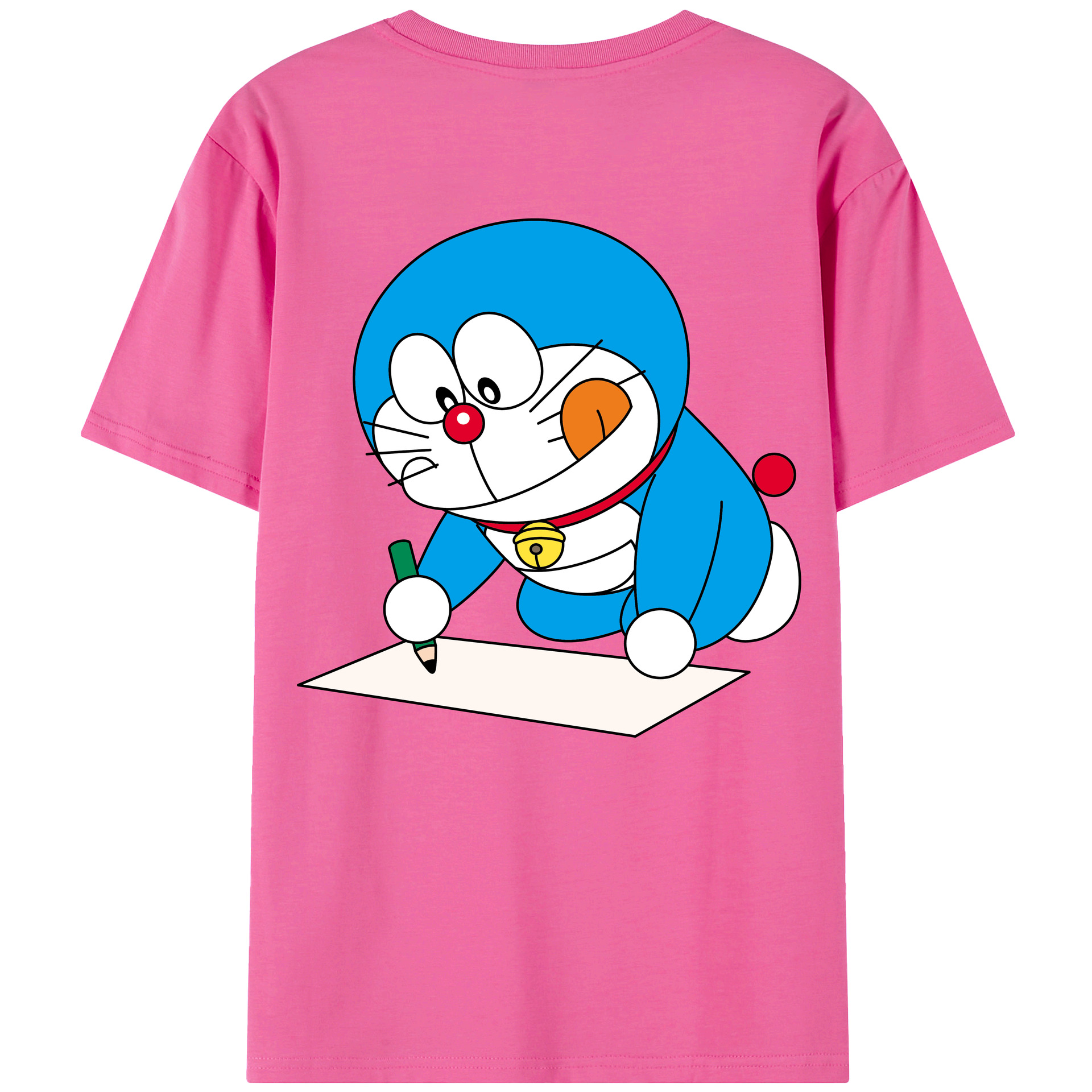 （画像用） ドラえもん Doraemon レディース半袖Tシャツ(バックプリント)